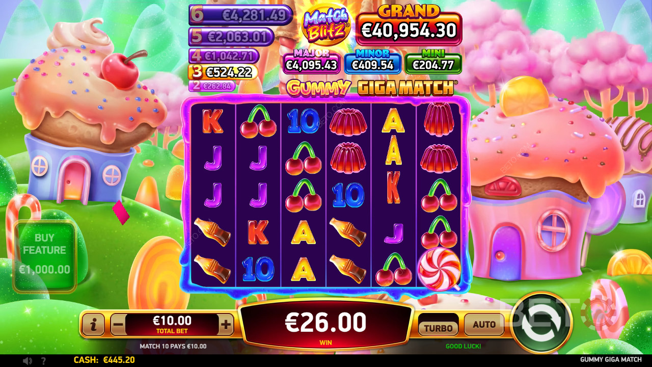 Cum să joci Gummy Giga Match de la RubyPlay