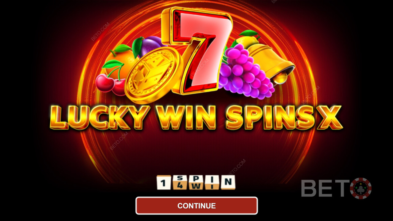 Câștigă 2.500x pariul tău în slotul video Lucky Win Spins X!