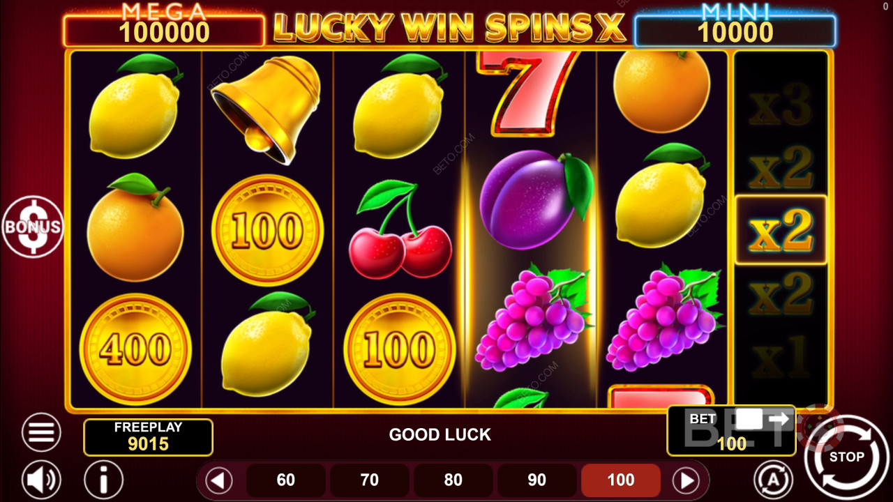Lucky Win Spins X Recenzie de la BETO Slots
