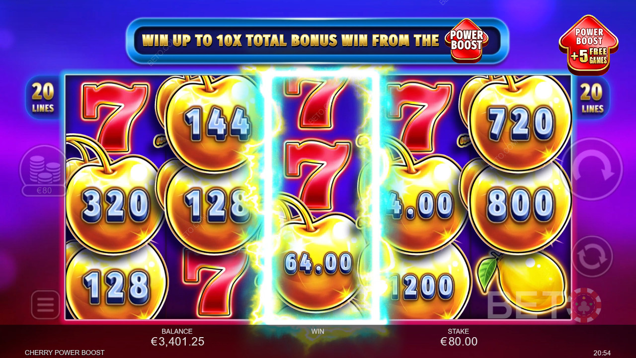 Cherry Power Boost Recenzie de la BETO Slots