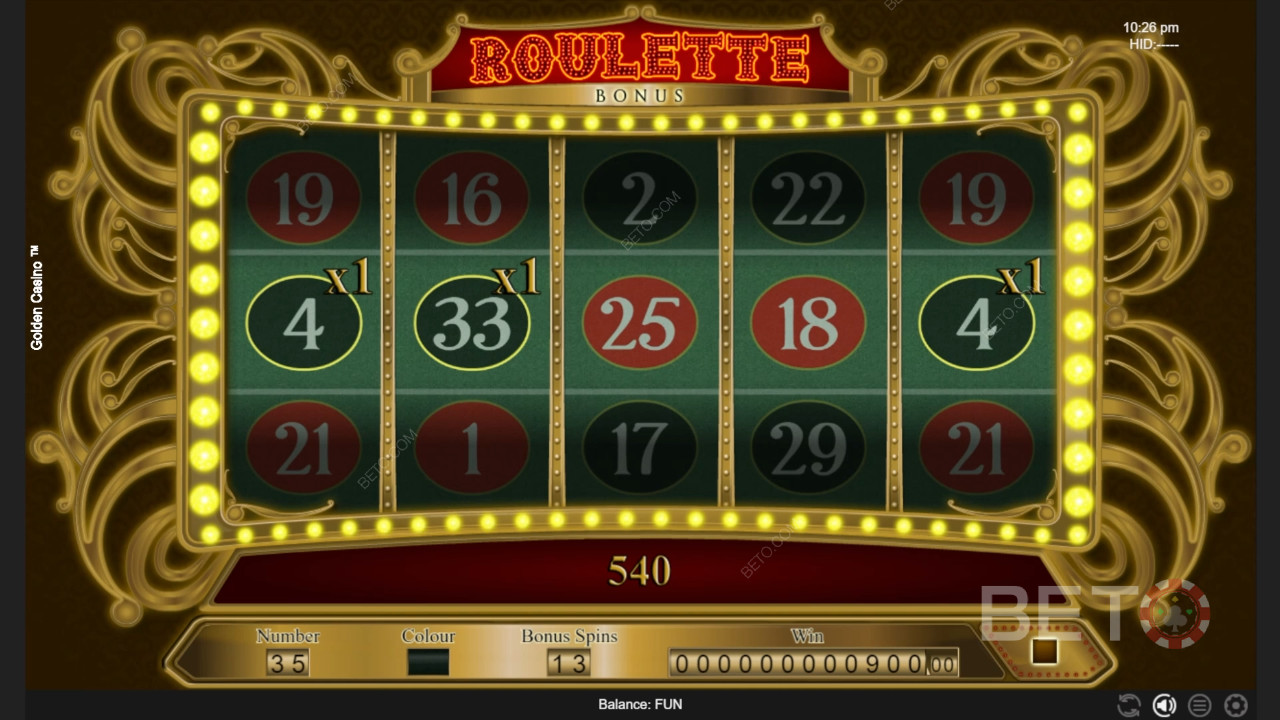 Câștigă 2.500x pariul tău în Golden Casino Slot Online!