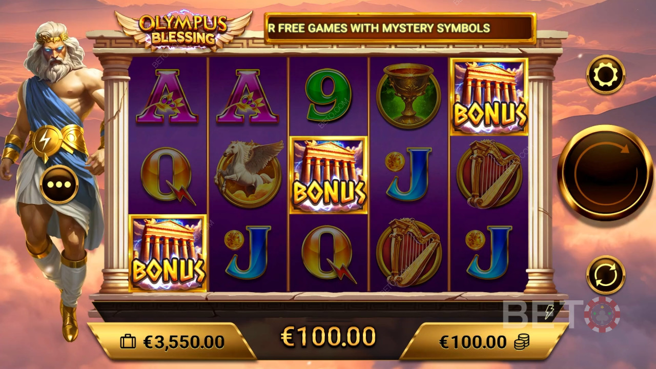 Olympus Blessing Recenzie de la BETO Slots