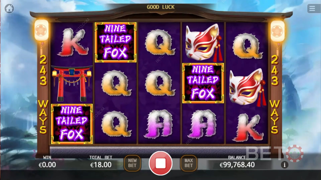 Nine Tailed Fox Recenzie de la BETO Slots