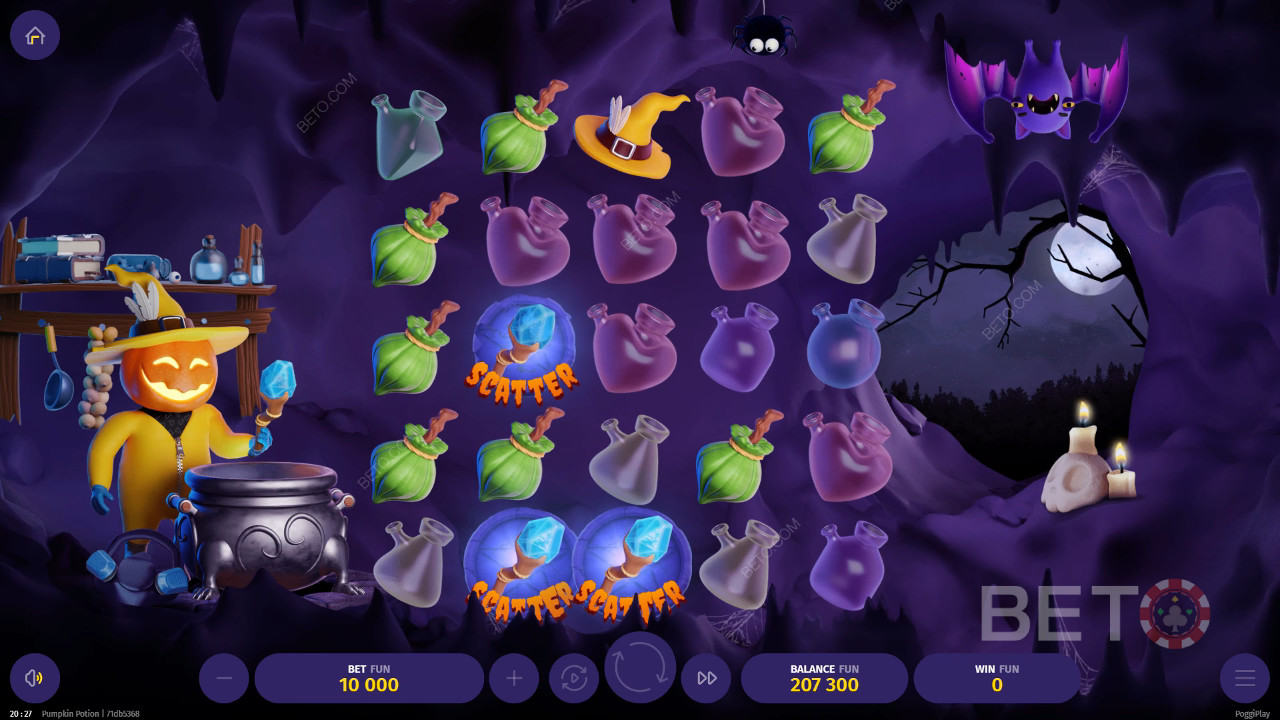 Pumpkin Potion Review by BETO Slots