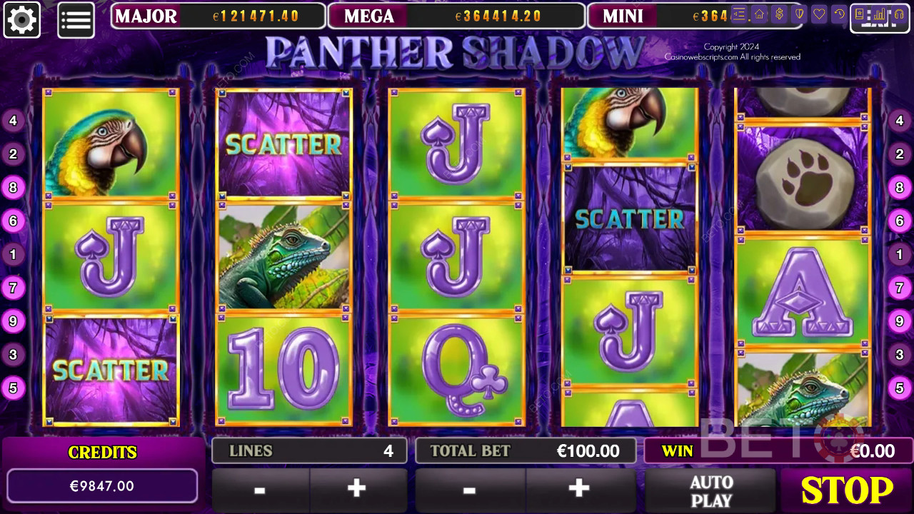 Panther Shadow Recenzie de la BETO Slots