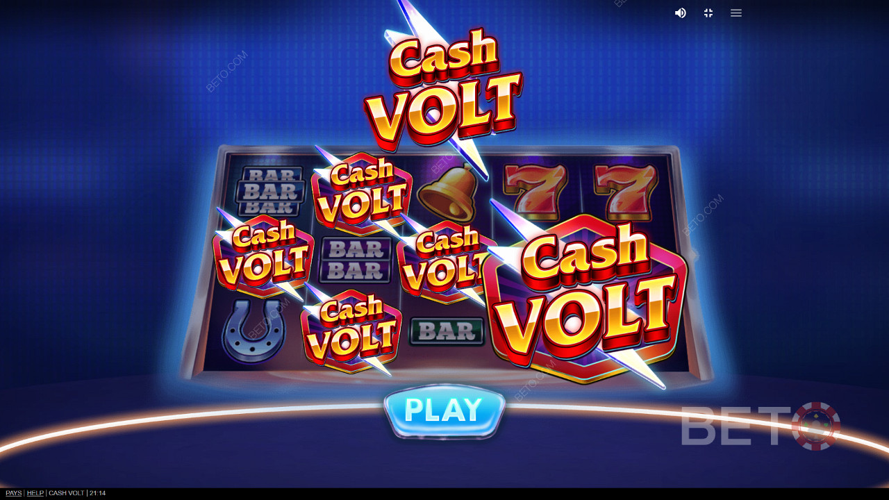 Jocul de păcănele Cash Volt se mândrește cu o rată RTP de 95,71% și o varianță medie.
