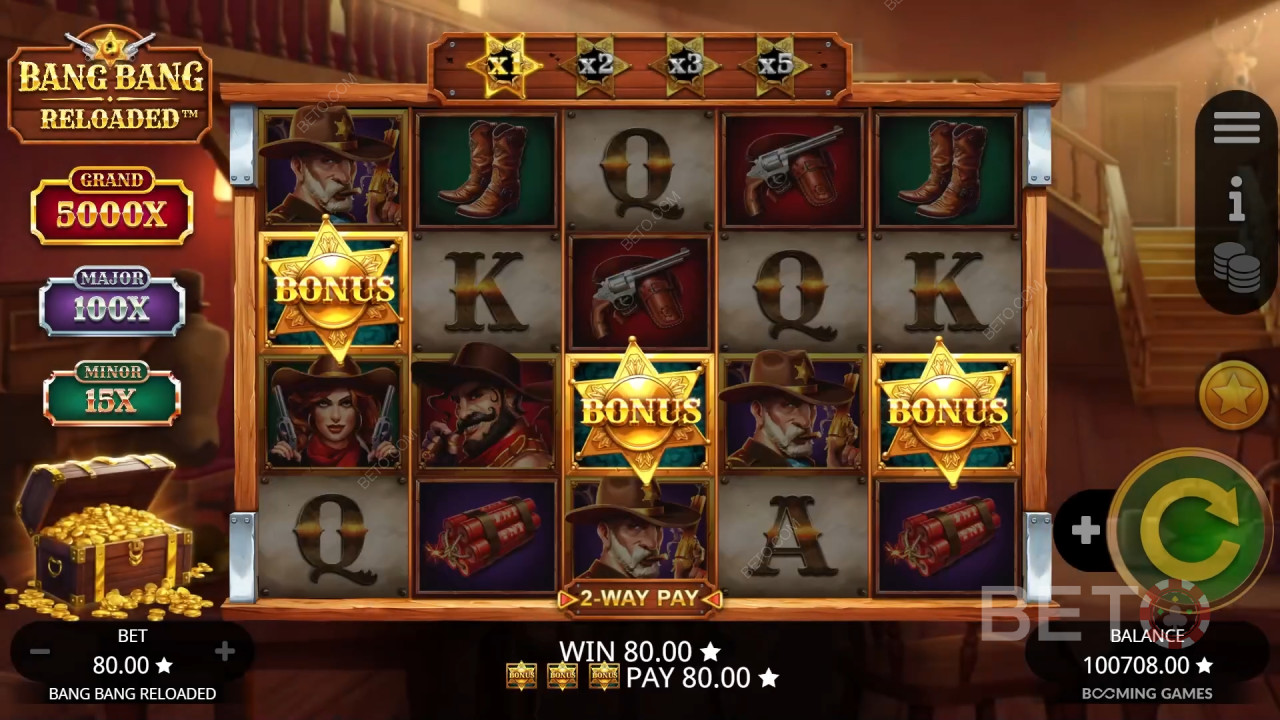 Bang Bang Reloaded Recenzie de la BETO Slots