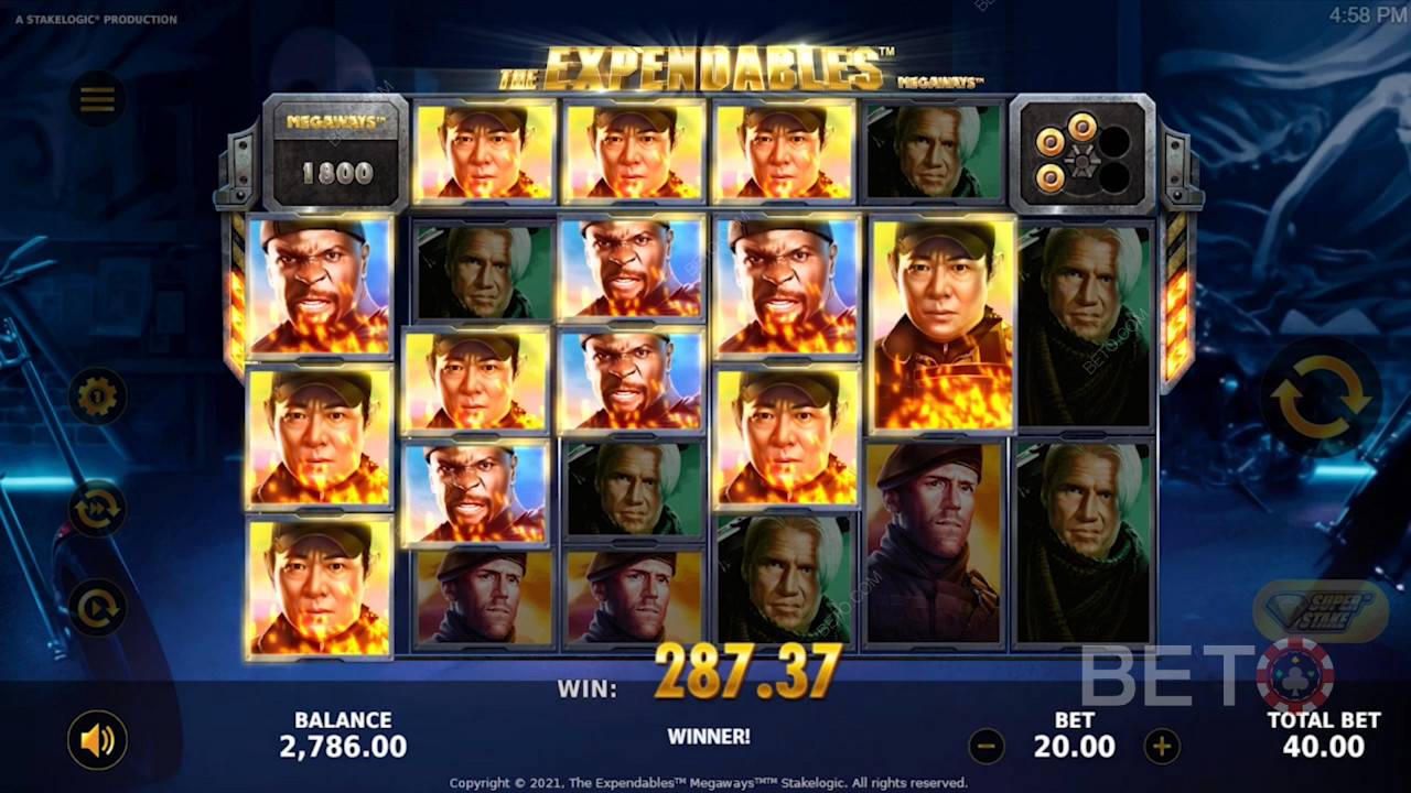The Expendables New Mission Megaways Joacă Gratuit