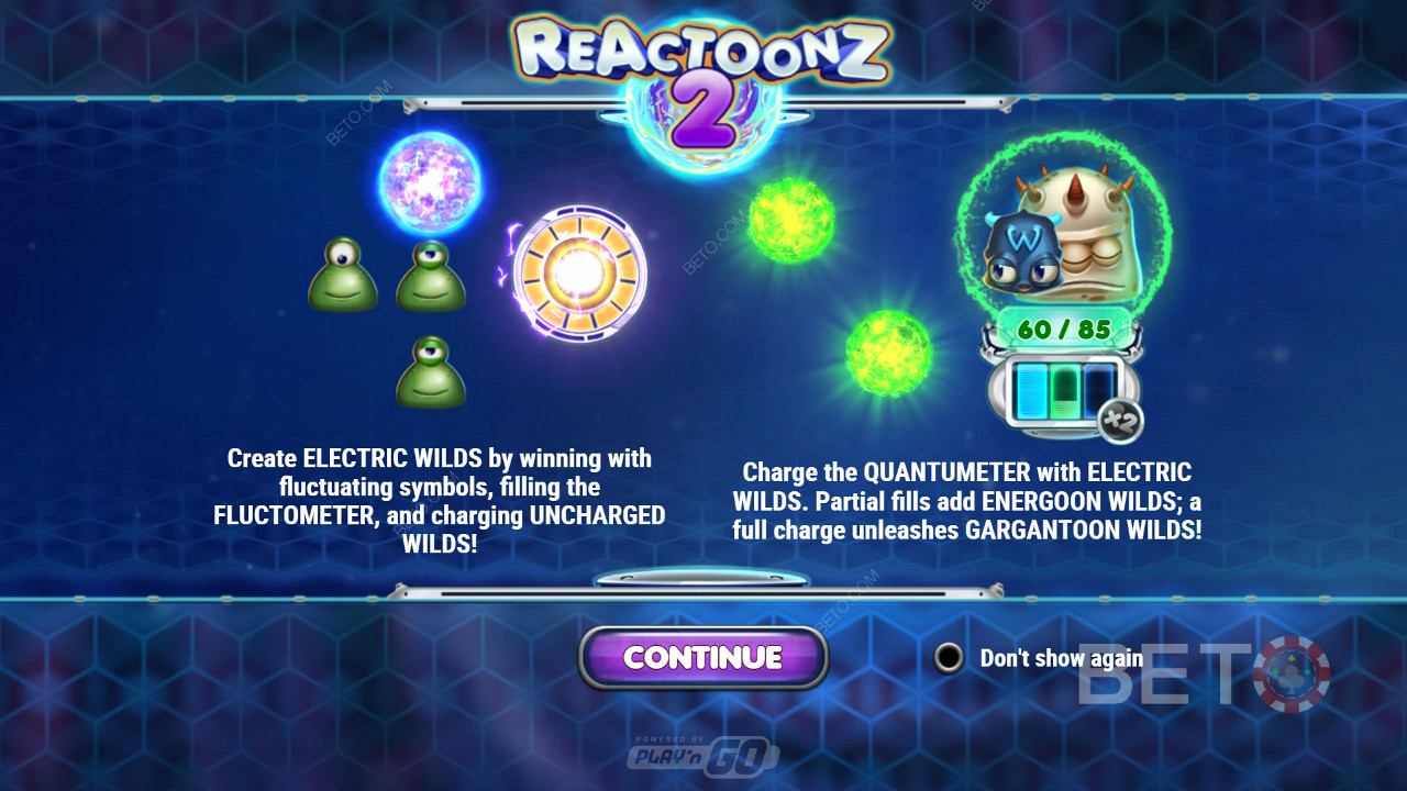 Bucură-te de mai multe câștiguri la rând datorită Wild-urilor și funcțiilor puternice - Reactoonz 2 de la Play n GO