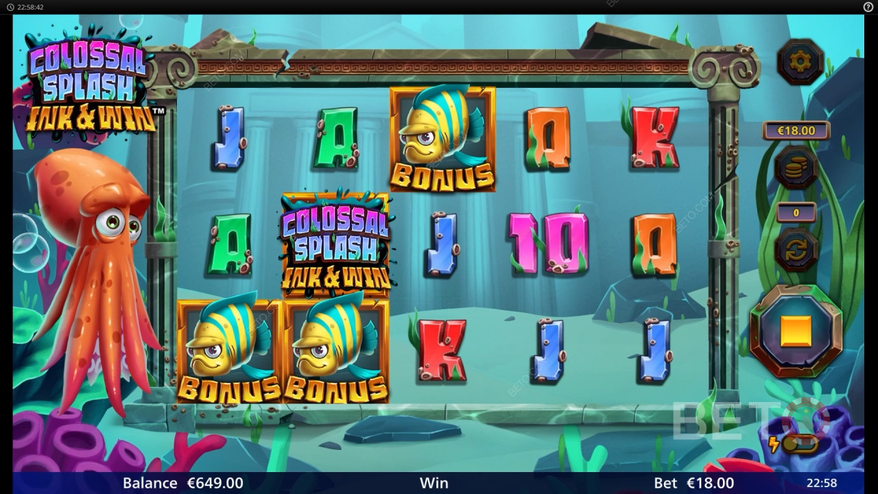 Colossal Splash Ink & Win Joacă Gratuit