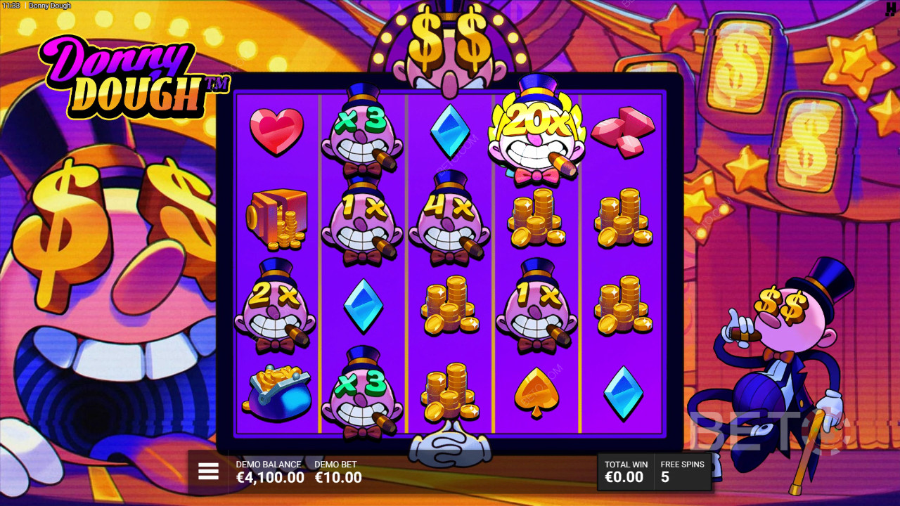 Donny Dough Recenzie de la BETO Slots