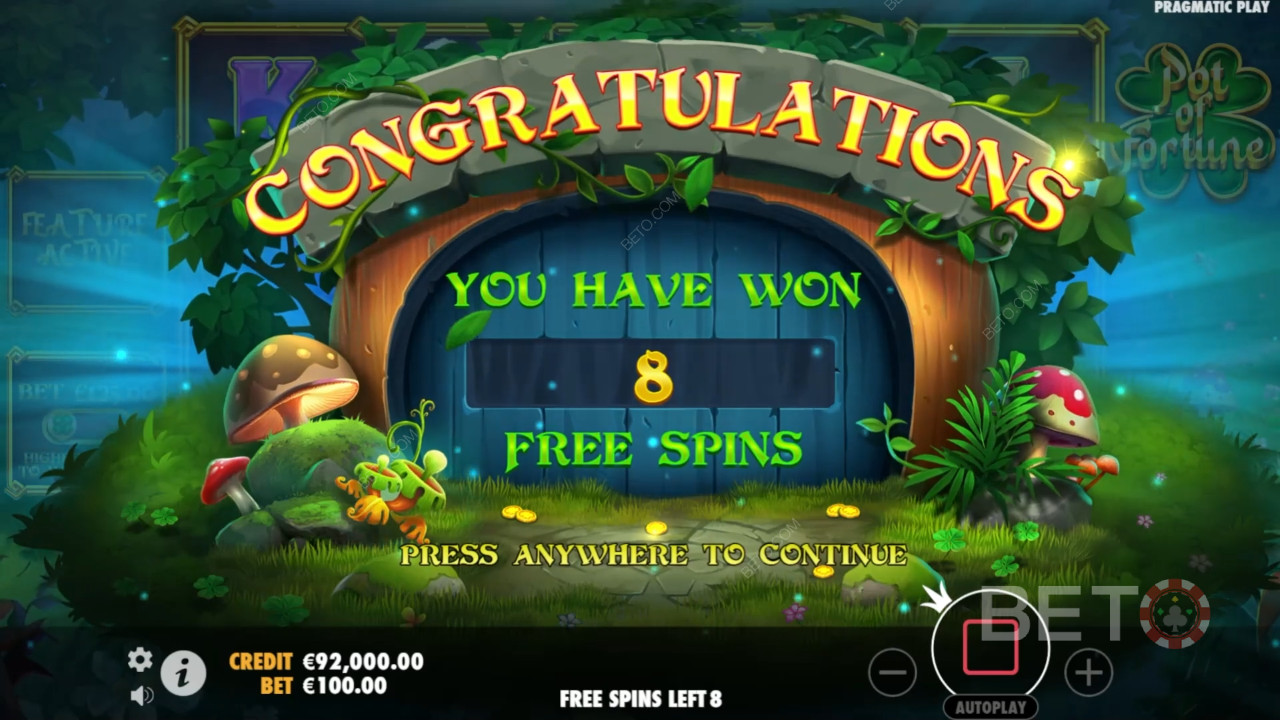 Funcțiile bonus explicate în Pot of Fortune de Pragmatic Play
