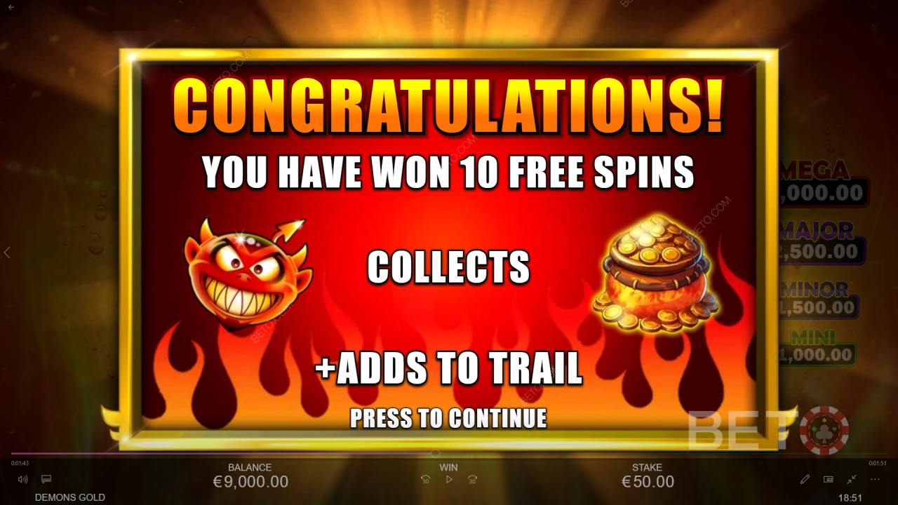 Funcțiile bonus explicate în Demon
