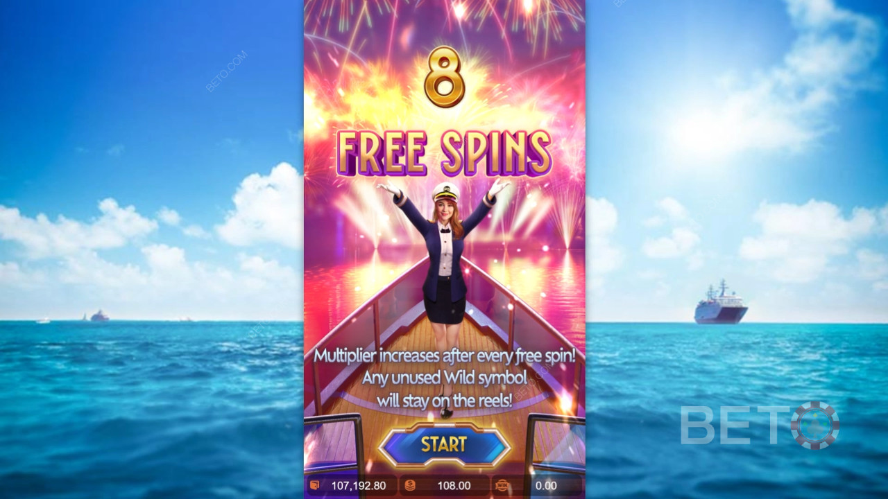 Funcțiile bonus explicate în Cruise Royale de PG Soft