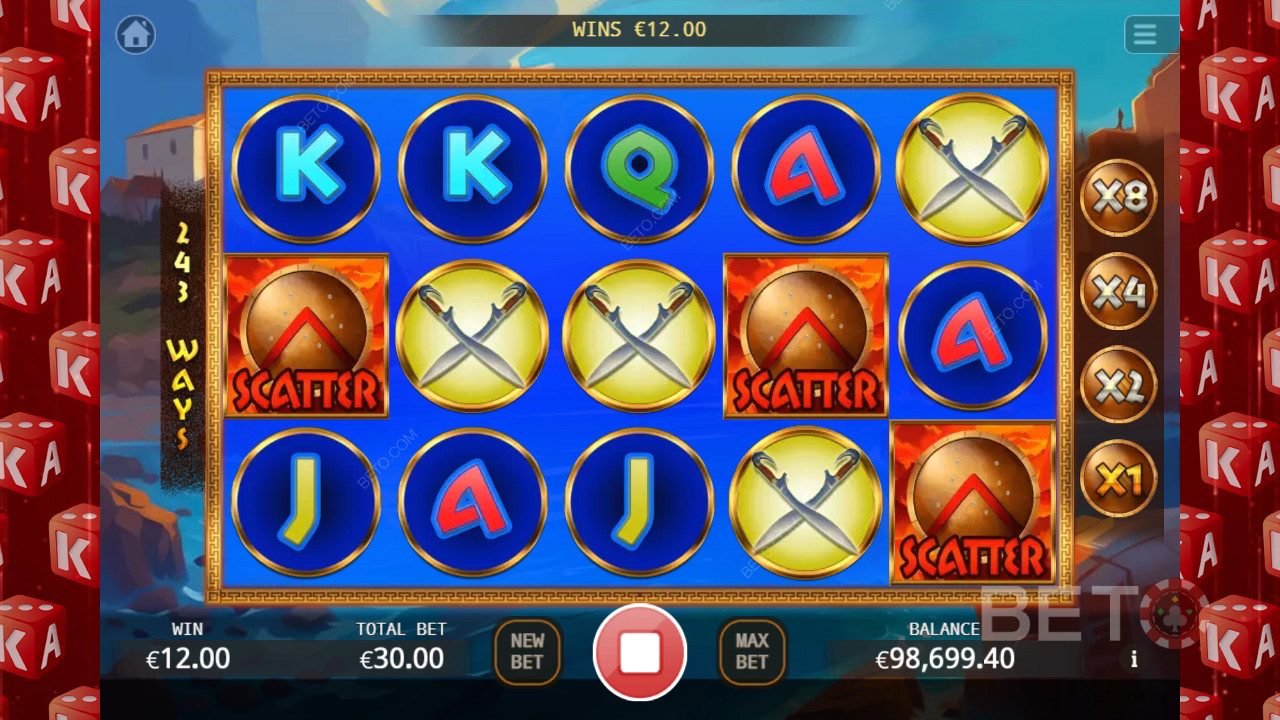 Spartan Review by BETO Slots