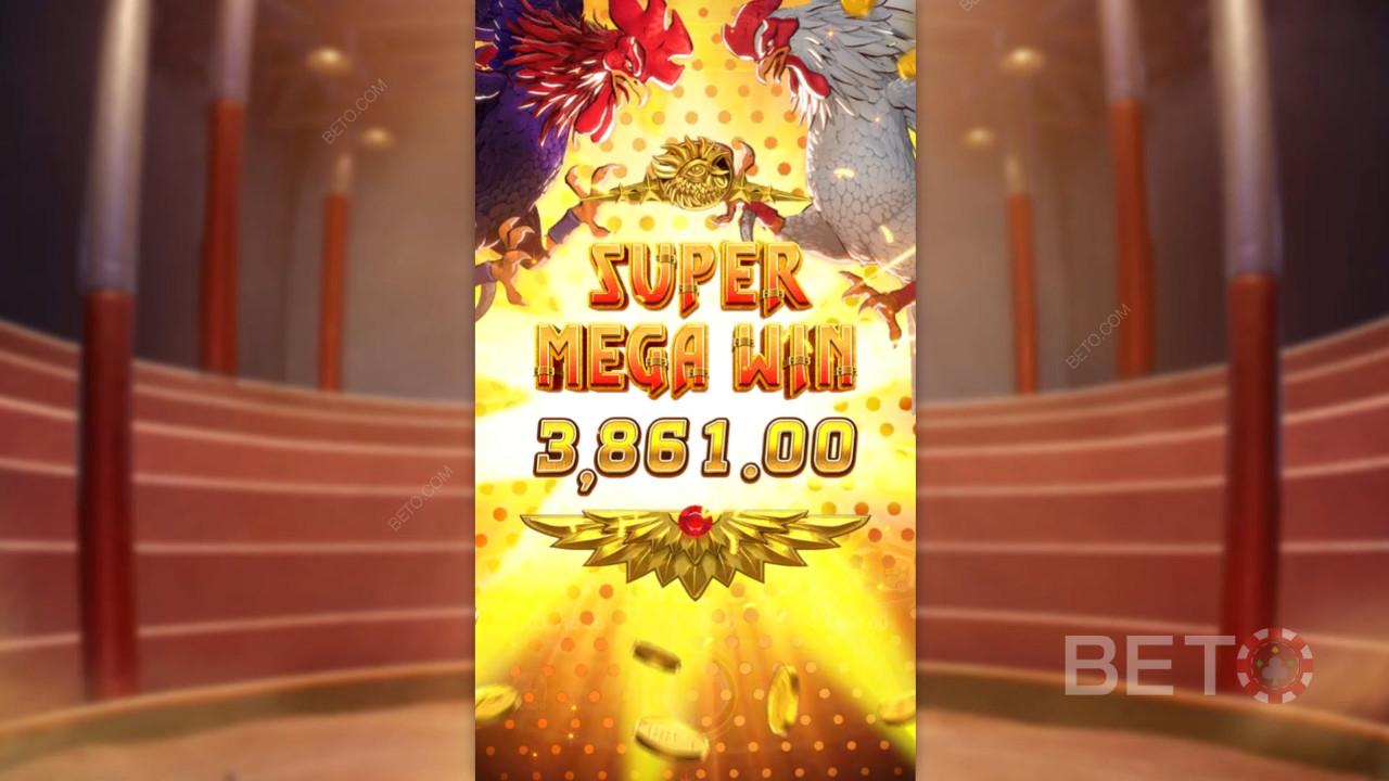 Câștigă 20.000x pariul tău în slotul video Rooster Rumble!
