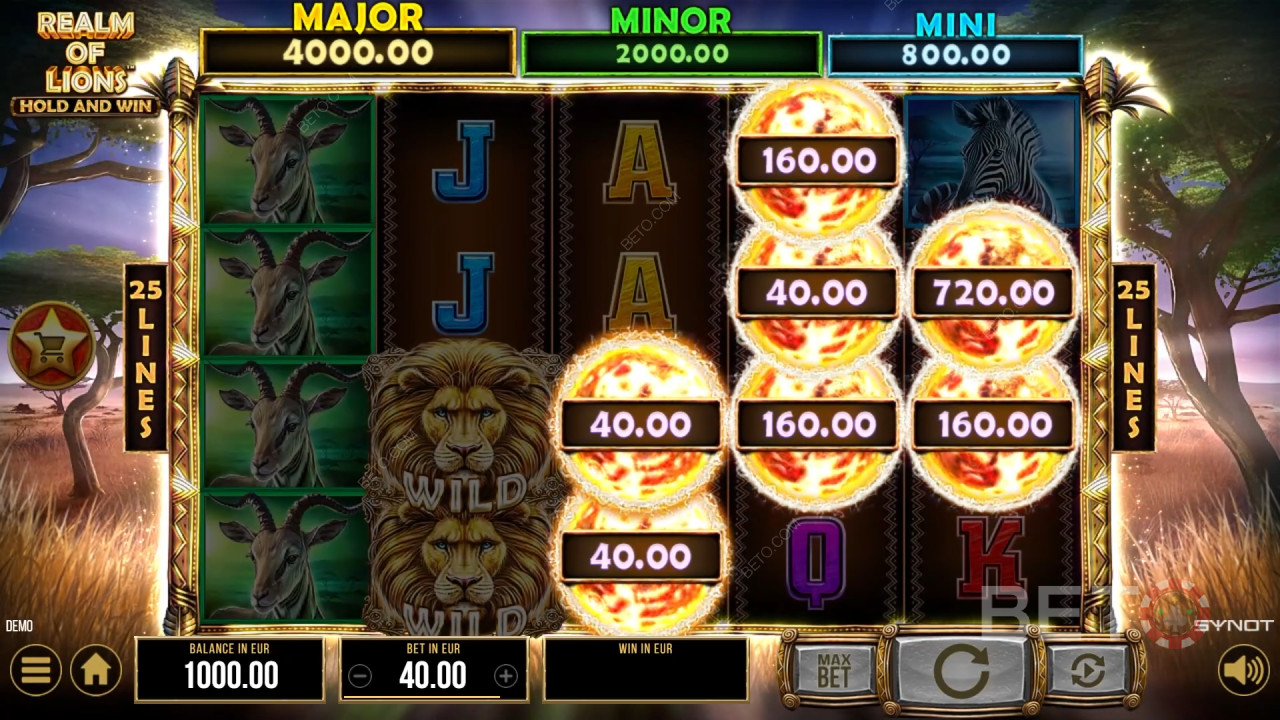 Realm of Lions Recenzie de la BETO Slots