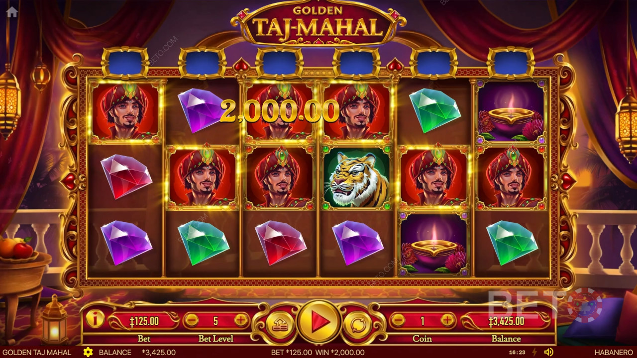 Golden Taj Mahal Recenzie de la BETO Slots