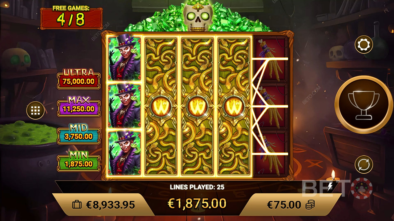 Voodoo Charms Recenzie de la BETO Slots