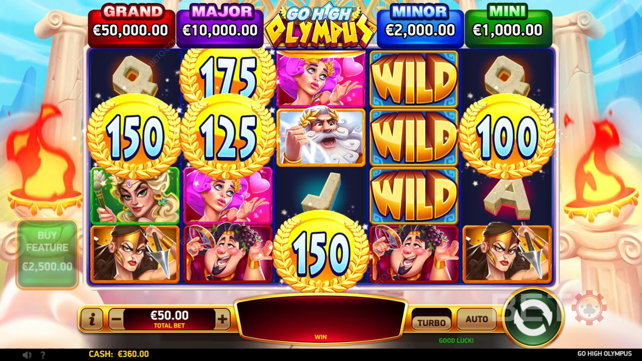 Go High Olympus Recenzie de la BETO Slots
