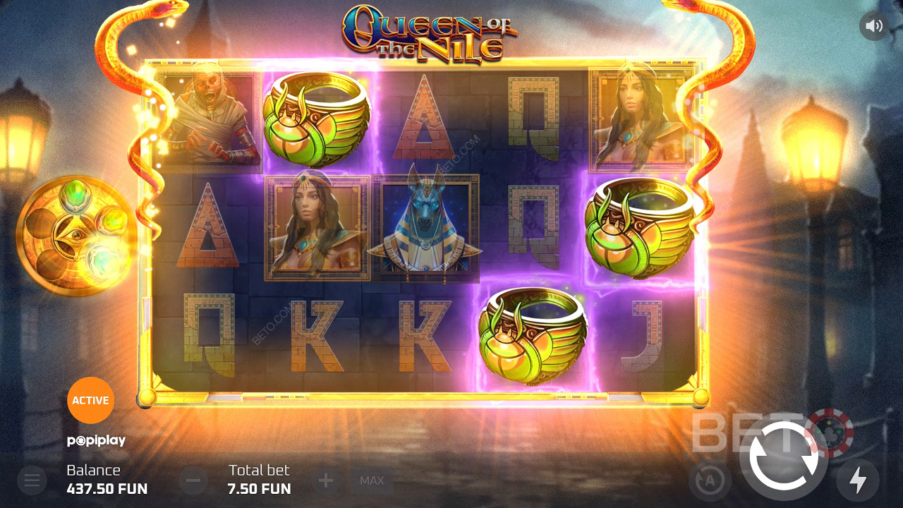 Queen of the Nile (Popiplay) Joacă Gratuit