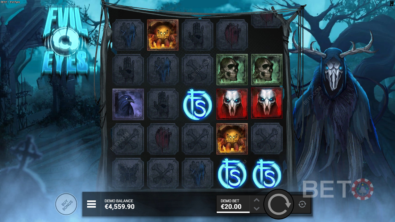 Evil Eyes Recenzie de la BETO Slots