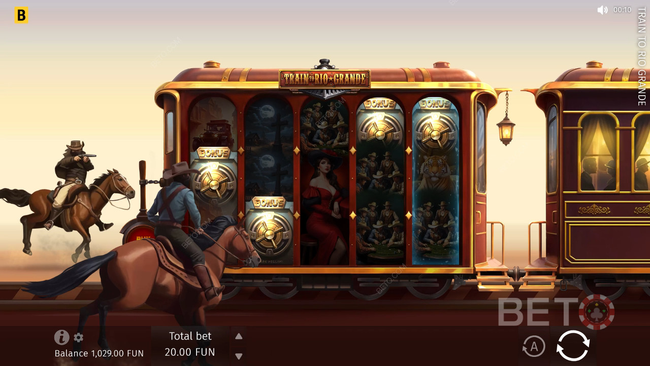 Train To Rio Grande Recenzie de la BETO Slots
