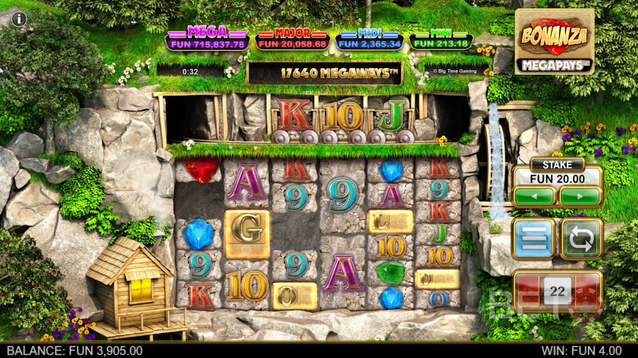 Descoperă pietre prețioase ascunse și câștigă premii uriașe de jackpot în noul slot Bonanza