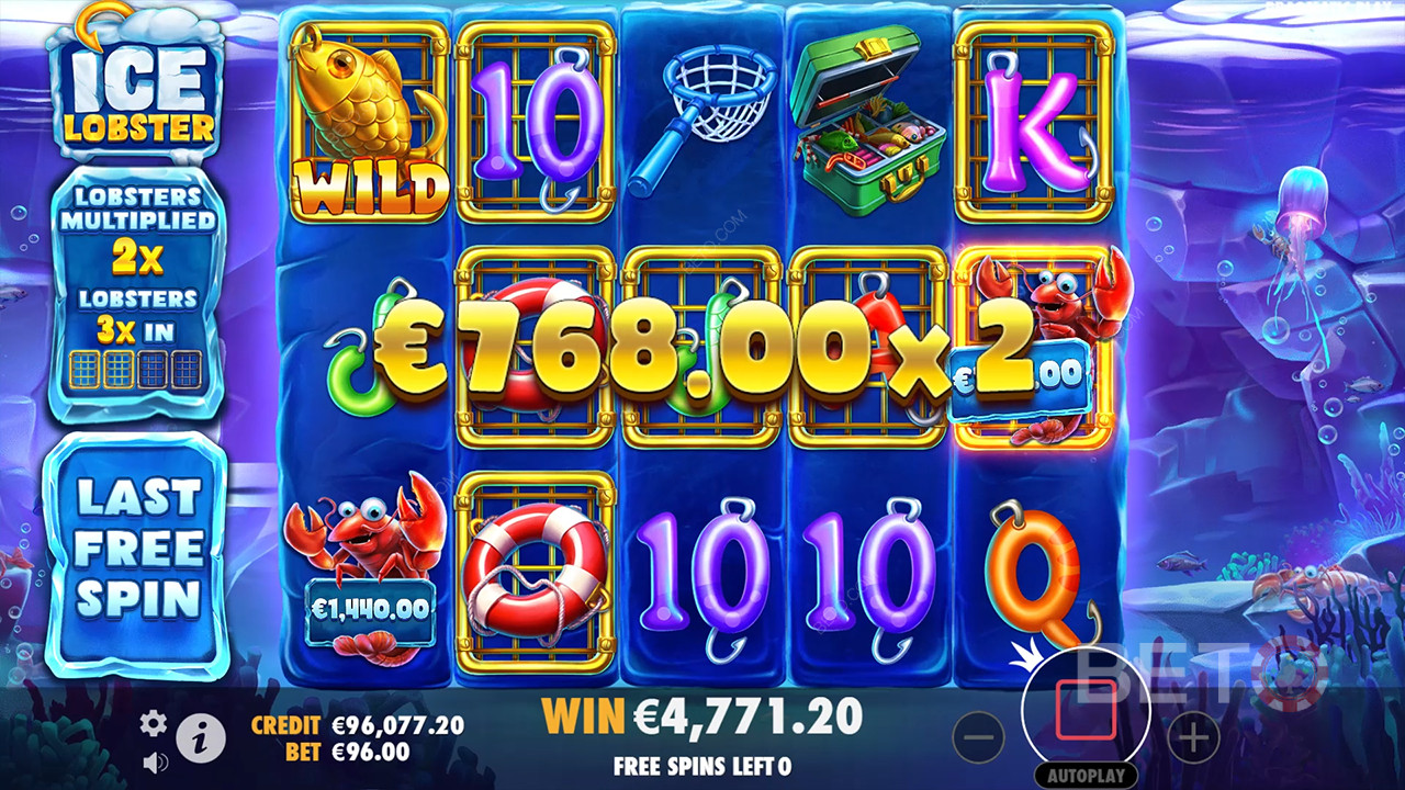 Ice Lobster Review by BETO Slots