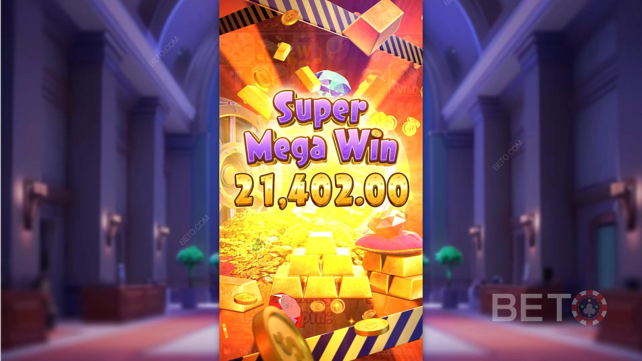 Câștigă 2.500x pariul tău în slotul online Wild Heist Cashout!