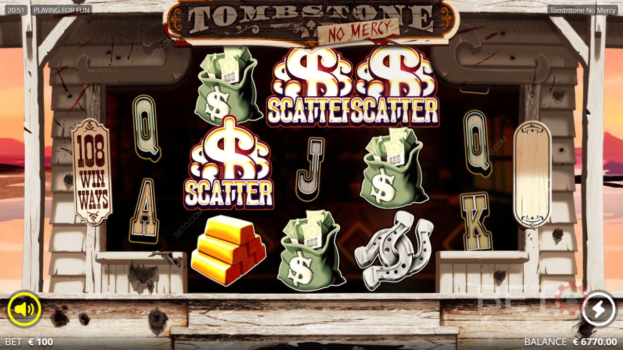 Tombstone No Mercy Recenzie de la BETO Slots