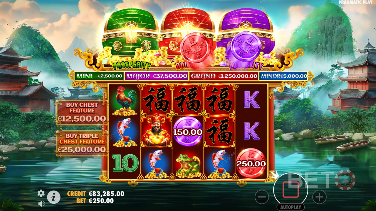 Chests of Cai Shen Review by BETO Slots