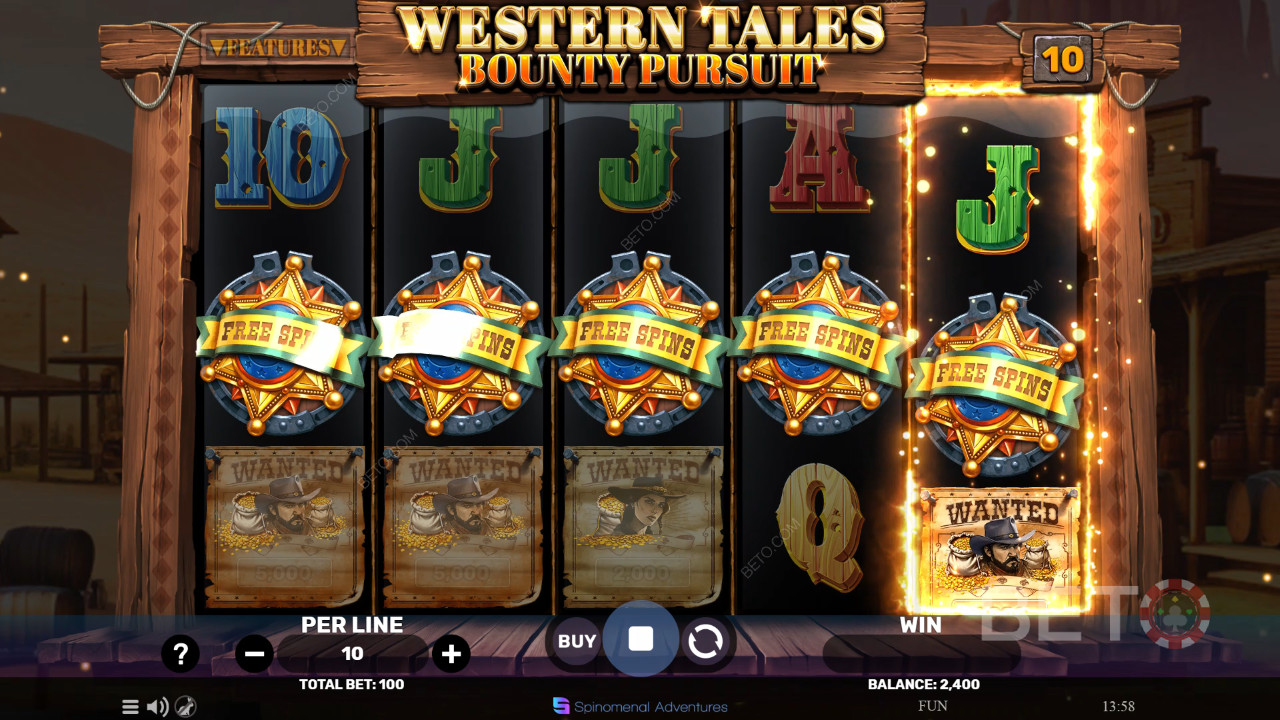 Western Tales - Bounty Pursuit Recenzie de la BETO Slots