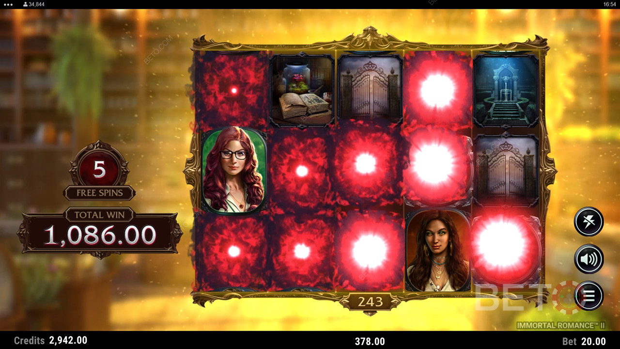Funcțiile bonus explicate în Immortal Romance 2 de Stormcraft Studios