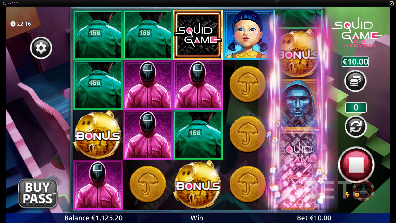 Squid Game - O zi norocoasă Review by BETO Slots