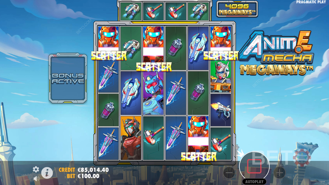 Anime Mecha Megaways Recenzie de la BETO Slots