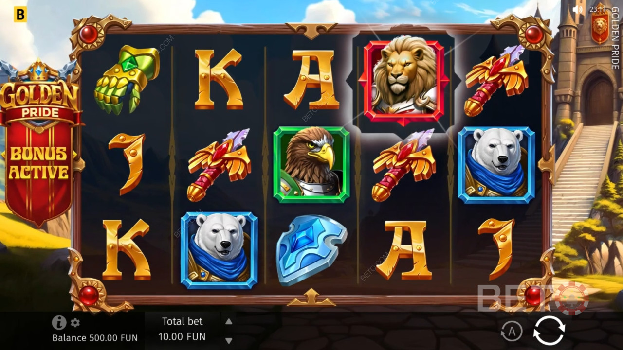 Golden Pride Recenzie de la BETO Slots