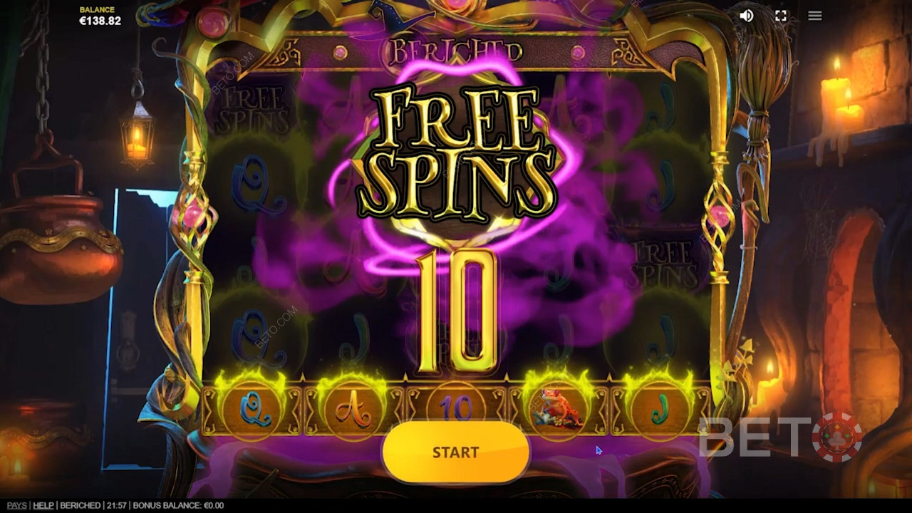 Berichedrunda bonus Free Spins