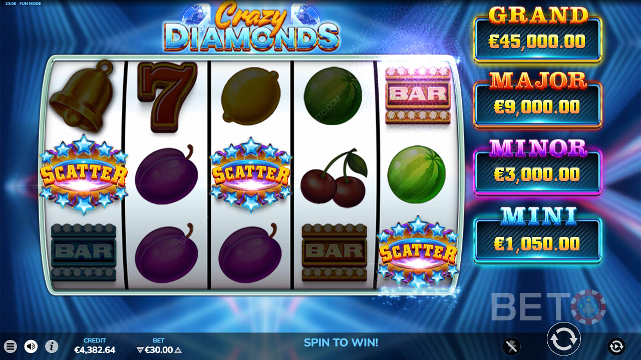 Crazy Diamonds Review by BETO Slots