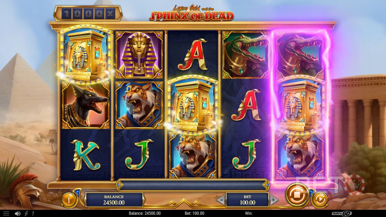 Legion Gold and the Sphinx of Dead Recenzie de la BETO Slots