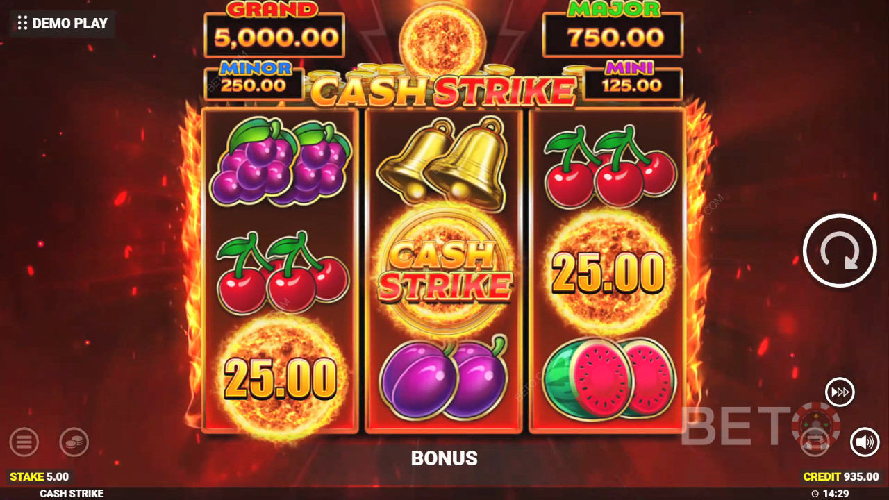 Cash Strike Recenzie de la BETO Slots