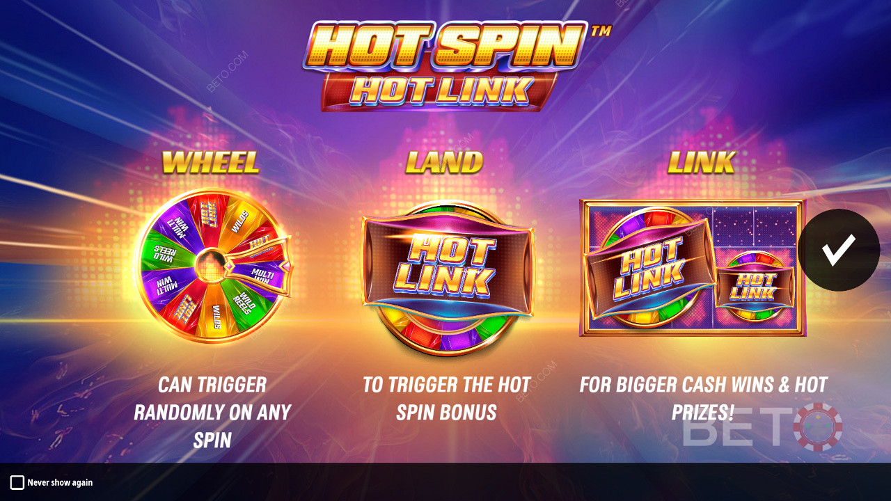 Hot Spin Hot Linkcu detalii despre Boosterele sale.