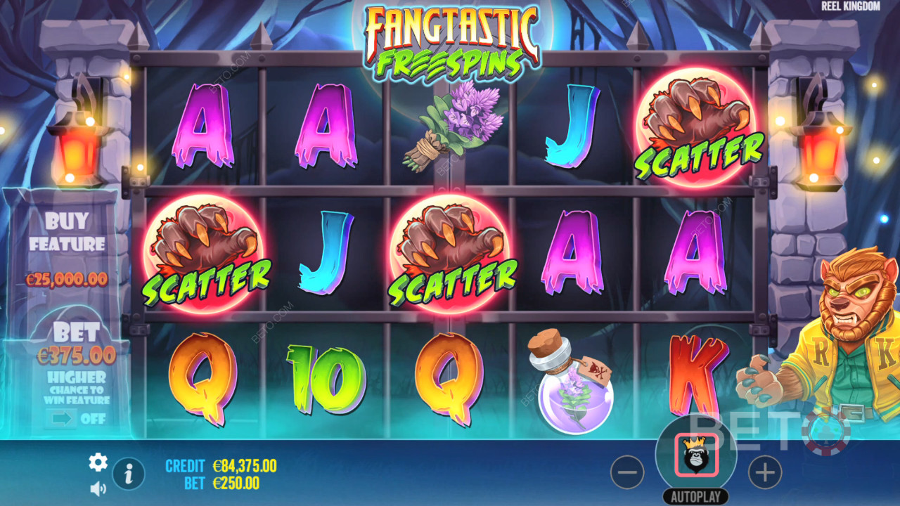 Fangtastic Freespins Review by BETO Slots