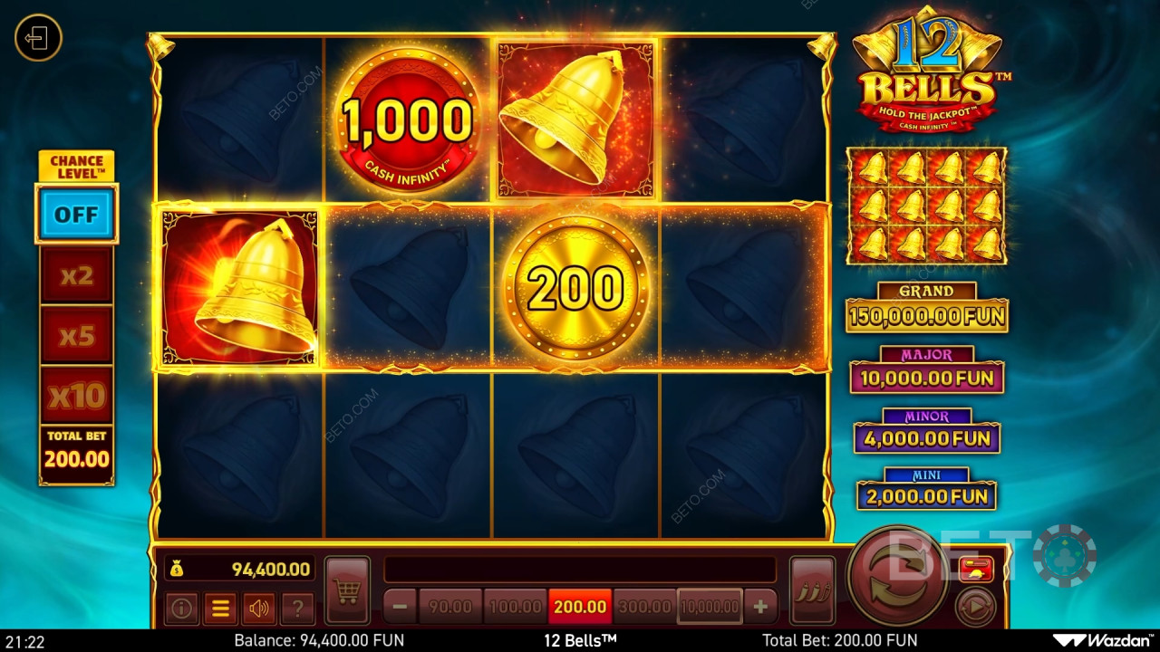 12 Bells Recenzie de la BETO Slots