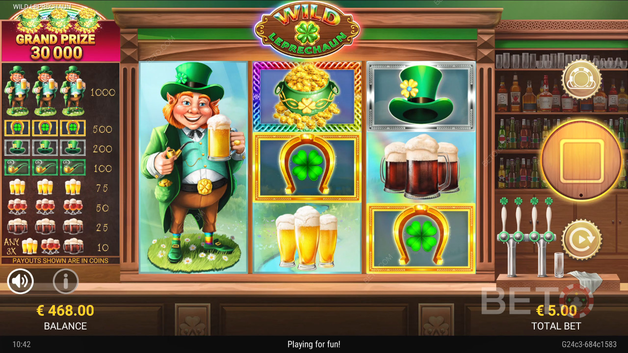 Wild Leprechaun Recenzie de la BETO Slots