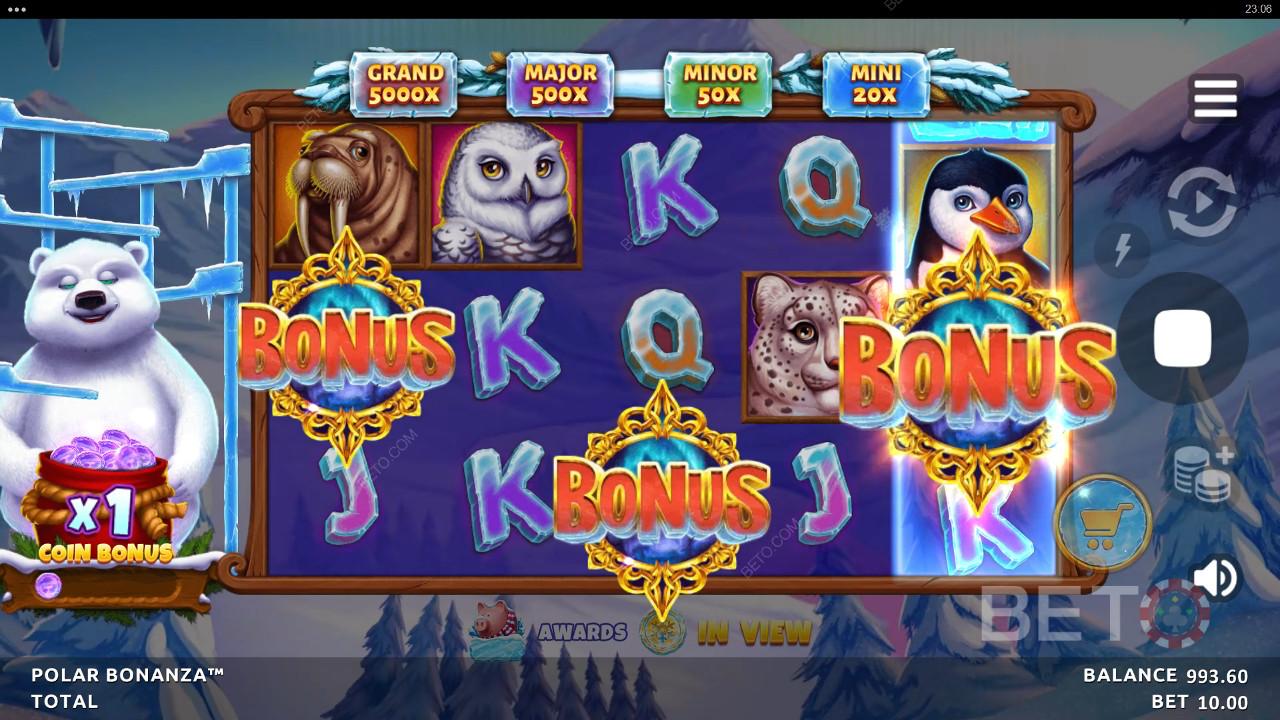 Polar Bonanza Recenzie de la BETO Slots