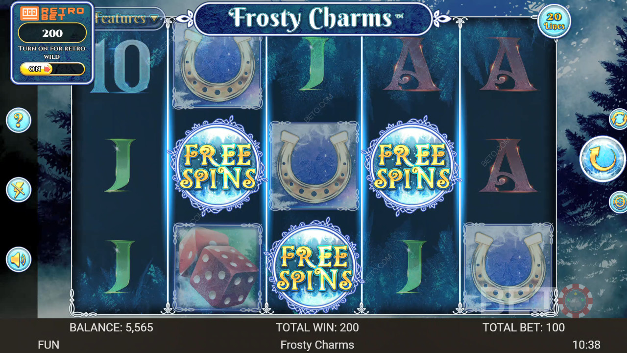 Frosty Charms Recenzie de la BETO Slots