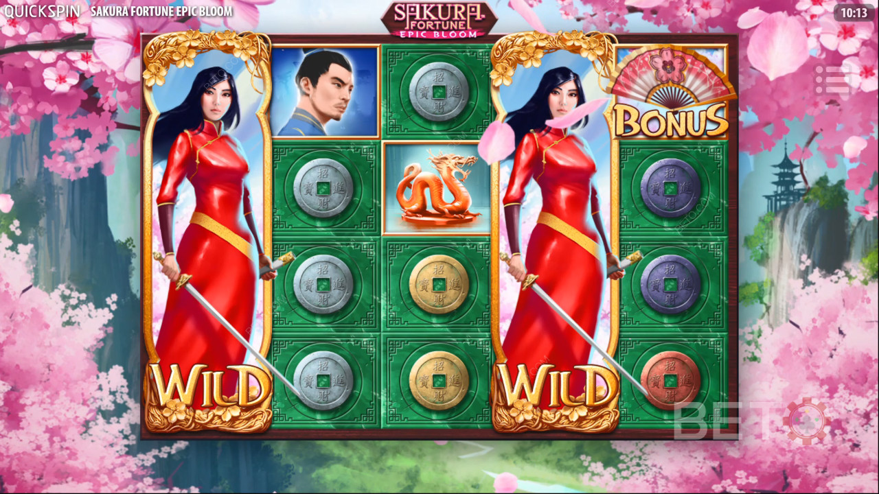 Sakura Fortune Epic Bloom Recenzie de la BETO Slots