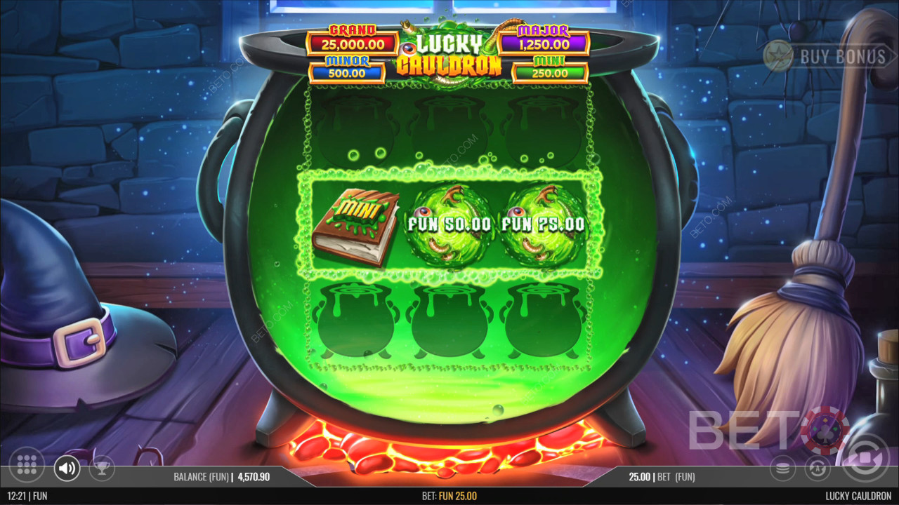 Lucky Cauldron Recenzie de la BETO Slots