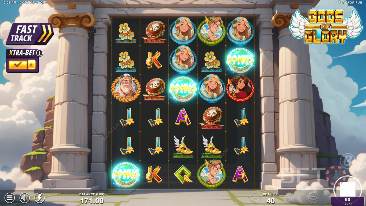 Gods of Glory Recenzie de la BETO Slots